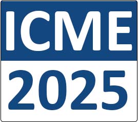 ICME 2025 logo