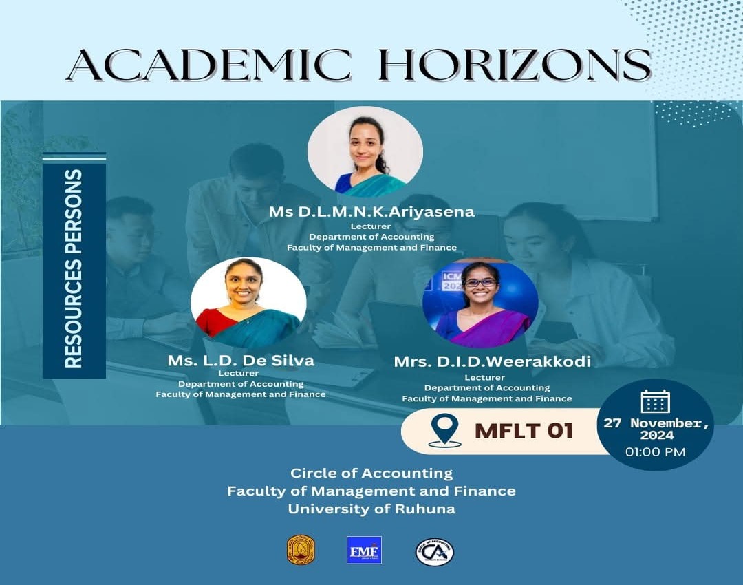 Academic Horizons; Workshop on Assignment Formatting 